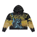 Black Voltage Zip Hoodie