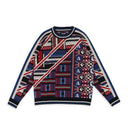 Multicolor Quadri Knit Jumper