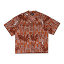 Orange Benoit Knit Short Sleeve Shirt