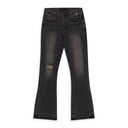 Black Vintage Flare Blowout P004 Jeans