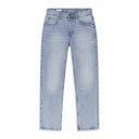 Light Indigo Relaxed Fit Spray Arrow Jeans
