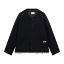 Navy Cadena Cardigan