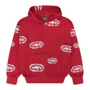 Red Corteiz Tears Zip Hoodie 2