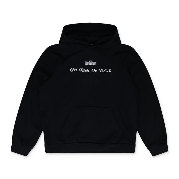 Black Get Rich or DEI Hoodie