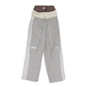 Grey 3 Layered Track Pants