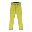 Sulphur Yellow Skinny Paint Job Jeans