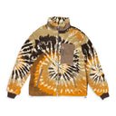 Brown Tie Dye Track Jacket