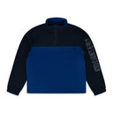 Royal Blue Low Pile Fleece Blocked Pullover