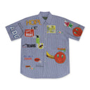 Blue Bodega Button-Up Shirt