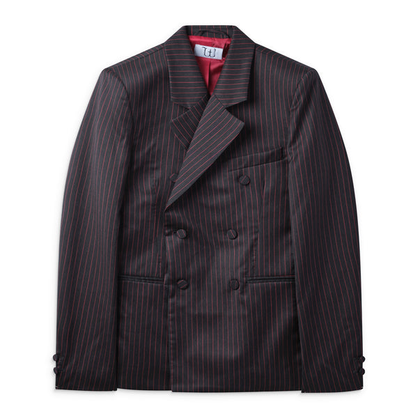 Grey Israel Double-Breasted Jacket