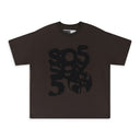 BROWN SP5 SEX TEE LW