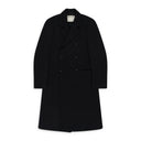 Black Kagul Single Breasted Coat Black
