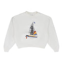 Beige Catamaran Champion Crewneck