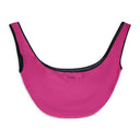 x Sasazuka Bowl Pink See Saw Cloth Bucket Bag