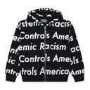 Black SRCA Graphic 1 Zip-up Hoodie
