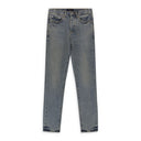 Blue Polished Pumice Jeans