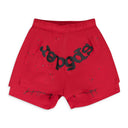 Red OG Web Double Layer Shorts