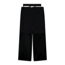 Black Baggy Cargo Pants Black