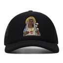 Black Black Madonna Trucker Hat