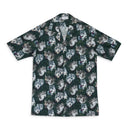 Multicolor Wolf In the Pines Button-Up
