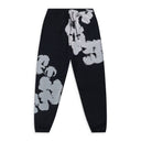 Black Jumbo Wreath Sweatpants