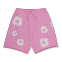 Pink Cotton Wreath Shorts