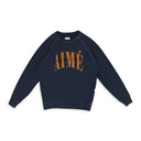 Blue Logo Crewneck Sweatshirt