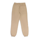 Beige Script Logo Sweatpant