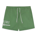 Mineral Green MA Bar Logo Swim Trunks