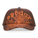 Brown Web Trucker Hat