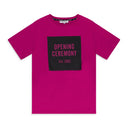 Pink OC Box Logo T-Shirt