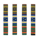 Multicolor Ribbons Set 4"