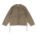 Brown Shippo Quilted Lining Jacket