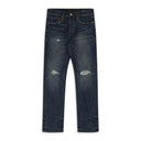 Blue Vintage Dark Indigo Aged Jeans