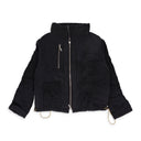 Black Bullet Zipper Jacket
