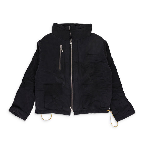 Black Bullet Zipper Jacket