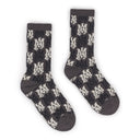 Black All-Οver Print MA Logo Socks