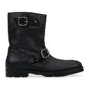 Black Snakeskin Boots