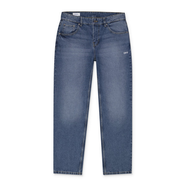 Med Indigo Spray Diag Jeans