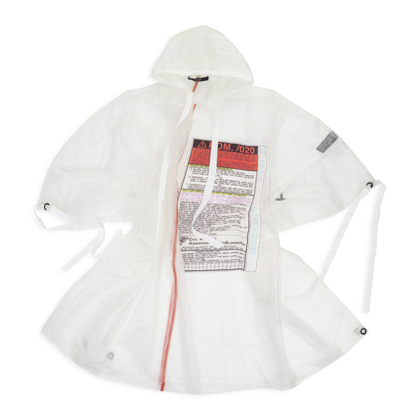 Clear Medical Label Logo Flag Cape