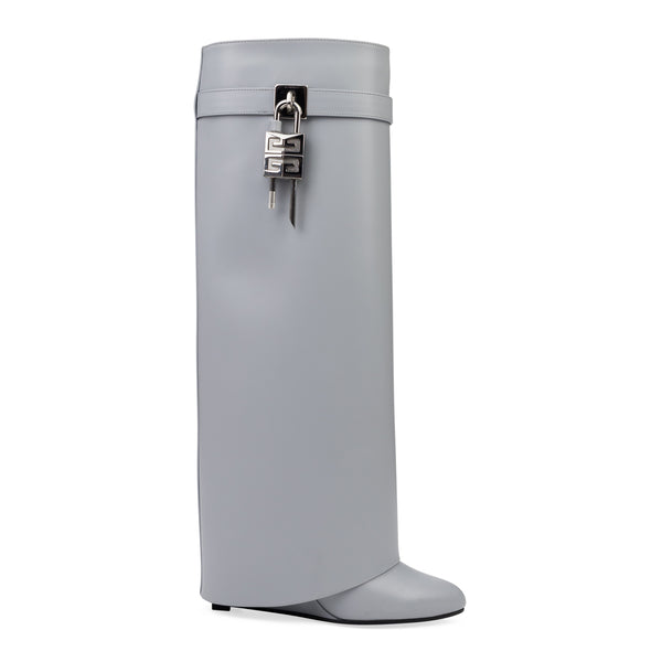 Grey Shark Lock Boots