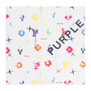 White Printed Cotton Bandana
