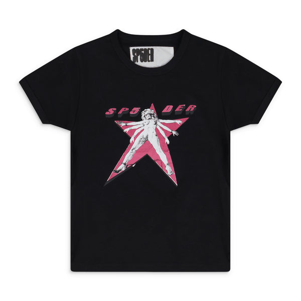 Black Star Girl Baby T-Shirt