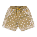 Khaki Rhude Bandana Shorts