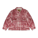 Red / White Kiss My Grits Picnic Type-2 Jacket