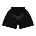 Black OG Logo Embroidered Sweatshorts