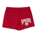 Red Track And Field Bike Shorts