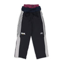 Black 3 Layered Track Pants