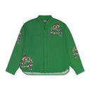 Green Jockey Riders Button Up
