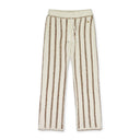 Cream Stitch Track Flare